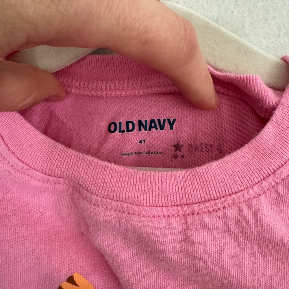 OLD NAVY / CAT & JACK Kids Graphic Tee 3 Pack Size 4/5 - Picture 3 of 9